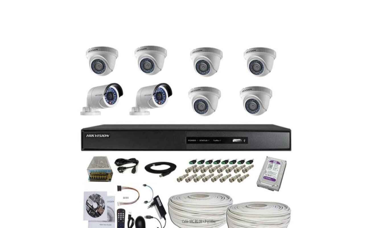 8 Channel Full Kit Hikvision