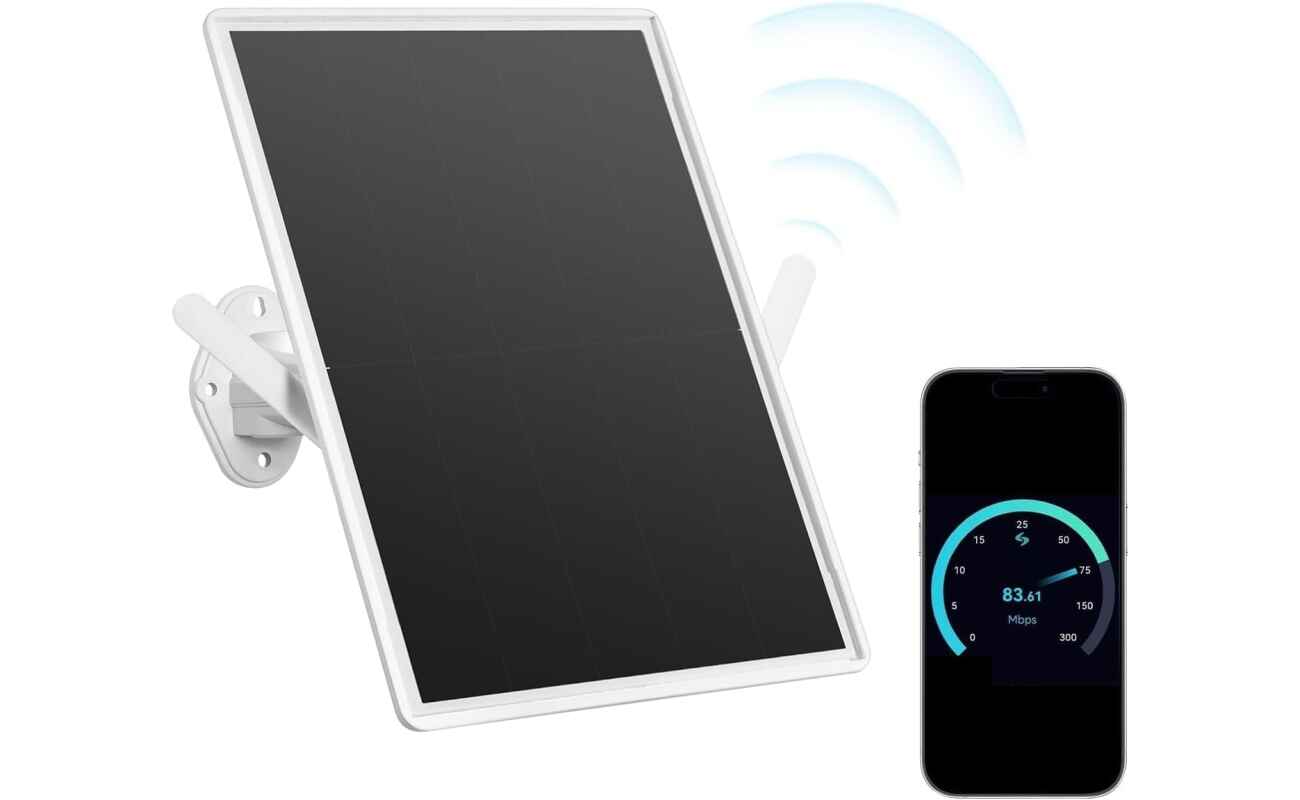 Outdoor 4g solar router